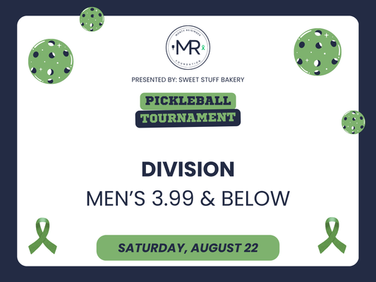 Men's Doubles 3.99 & Below - 2nd Annual Monty Reisinger Foundation Pickleball Tournament