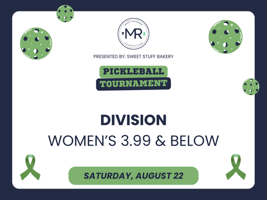 Women's Doubles 3.99 & Below - 2nd Annual Monty Reisinger Foundation Pickleball Tournament
